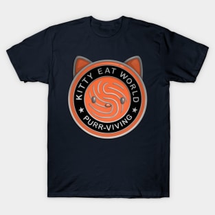 Kitty Eat World - Purrviving T-Shirt